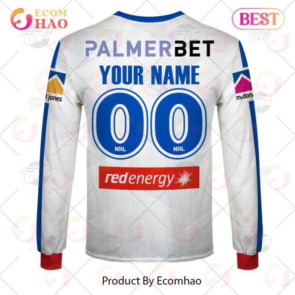 NRL Newcastle Knights 2023 Away Jersey – Personalize Your Own New & Retro Sports Jerseys 3D Hoodie