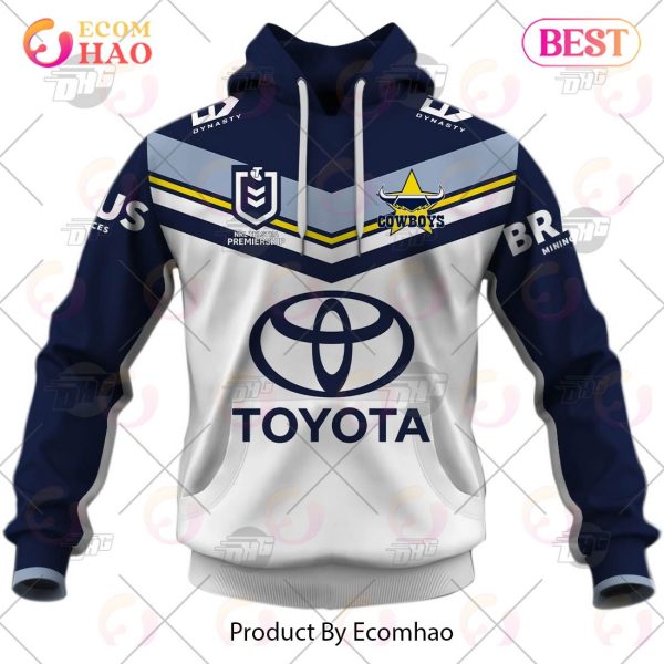 NRL North Queensland 2023 Away Jersey – Personalize Your Own New & Retro Sports Jerseys 3D Hoodie