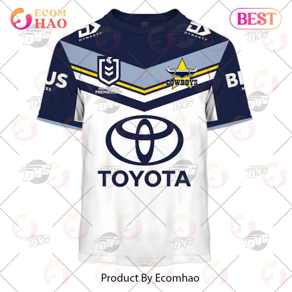 NRL North Queensland 2023 Away Jersey – Personalize Your Own New & Retro Sports Jerseys 3D Hoodie