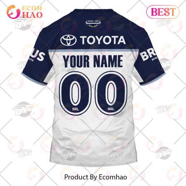 NRL North Queensland 2023 Away Jersey – Personalize Your Own New & Retro Sports Jerseys 3D Hoodie