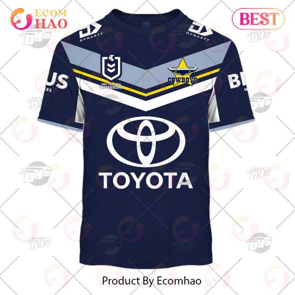 NRL North Queensland 2023 Home Jersey – Personalize Your Own New & Retro Sports Jerseys 3D Hoodie