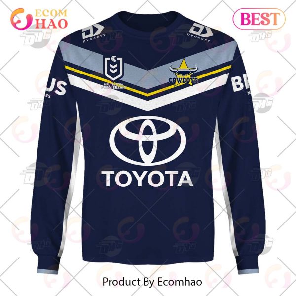 NRL North Queensland 2023 Home Jersey – Personalize Your Own New & Retro Sports Jerseys 3D Hoodie