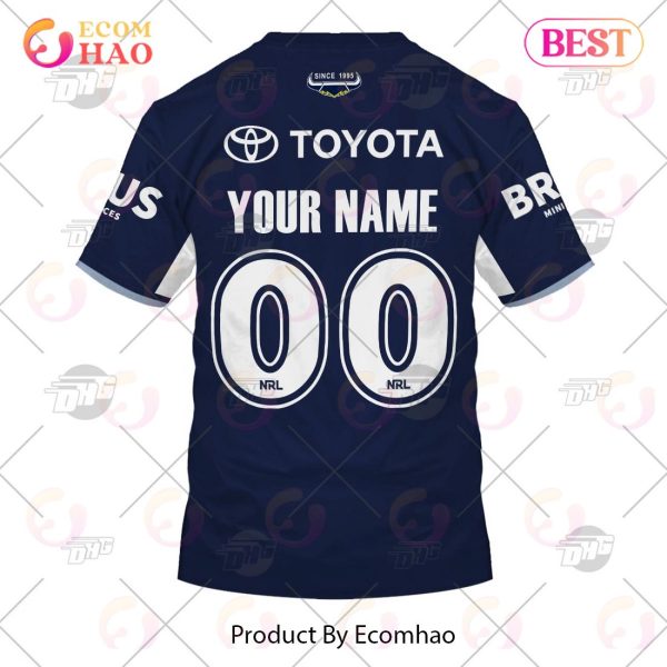 NRL North Queensland 2023 Home Jersey – Personalize Your Own New & Retro Sports Jerseys 3D Hoodie