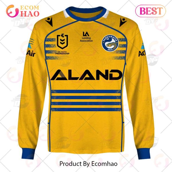 NRL Parramatta Eels 2023 Alternate Jersey – Personalize Your Own New & Retro Sports Jerseys 3D Hoodie