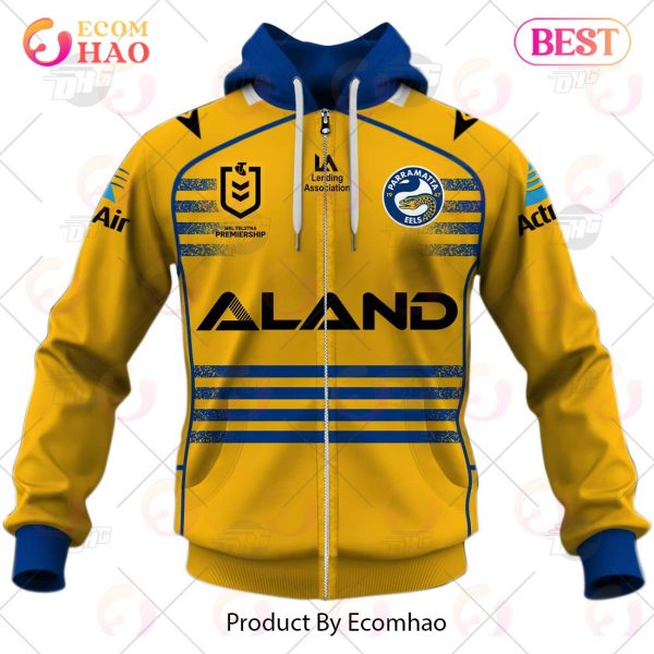 NRL Parramatta Eels 2023 Alternate Jersey – Personalize Your Own New & Retro Sports Jerseys 3D Hoodie