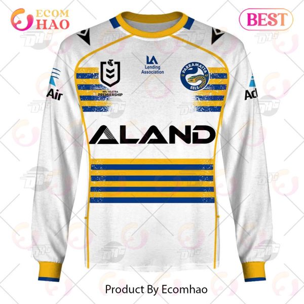 NRL Parramatta Eels 2023 Away Jersey – Personalize Your Own New & Retro Sports Jerseys 3D Hoodie
