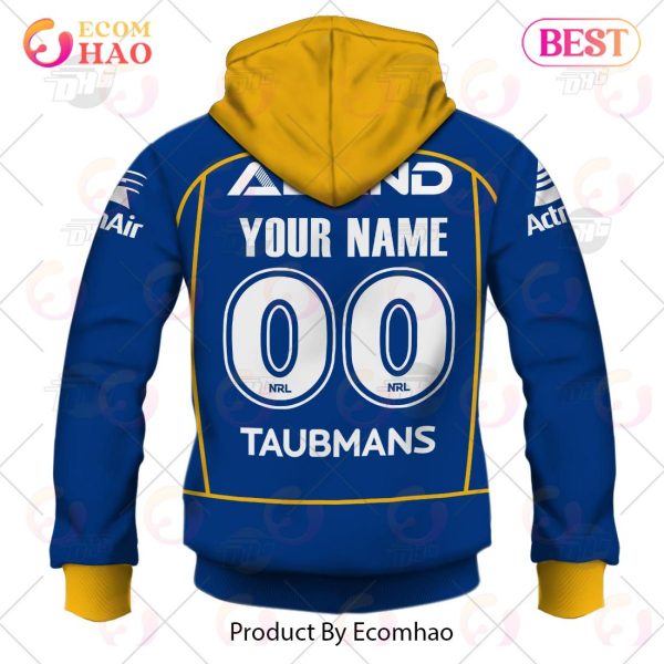 NRL Parramatta Eels 2023 Home Jersey – Personalize Your Own New & Retro Sports Jerseys 3D Hoodie