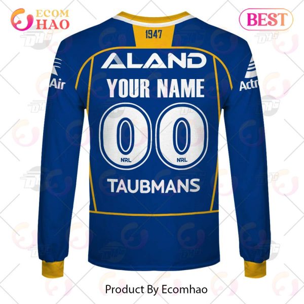 NRL Parramatta Eels 2023 Home Jersey – Personalize Your Own New & Retro Sports Jerseys 3D Hoodie