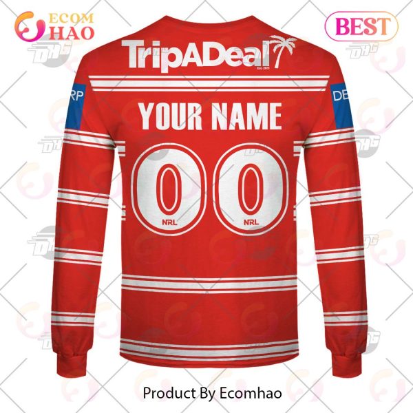 NRL St. George Illawarra Dragons 2023 Away Jersey – Personalize Your Own New & Retro Sports Jerseys 3D Hoodie