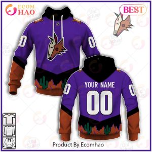NHL Arizona Coyotes Reverse Retro Alternate Jersey – Personalize Your Own New & Retro Sports Jerseys 3D Hoodie