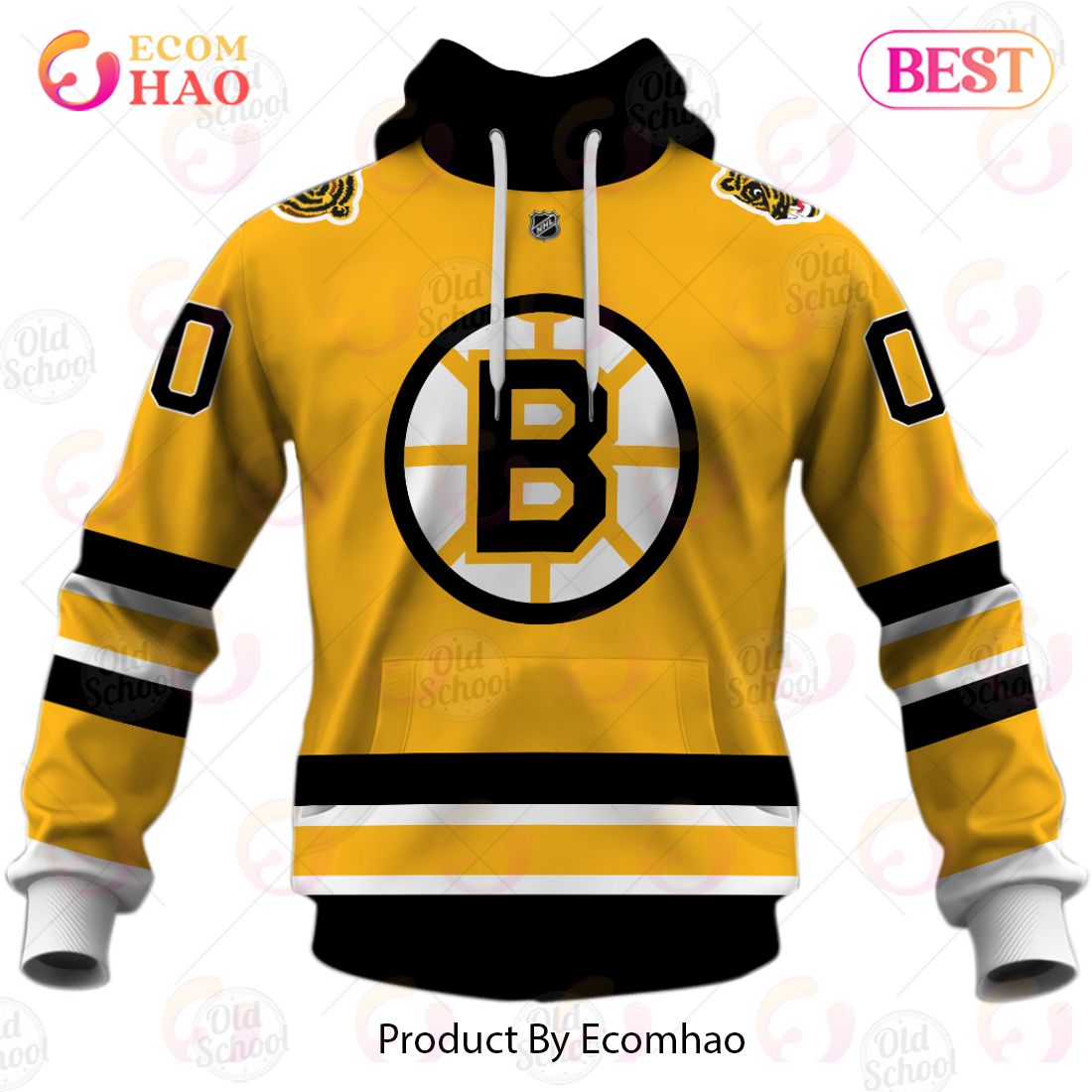 NHL Boston Bruins Reverse Retro Alternate Jersey – Personalize Your Own New & Retro Sports Jerseys 3D Hoodie