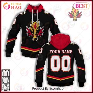 NHL Calgary Flames Reverse Retro Alternate Jersey – Personalize Your Own New & Retro Sports Jerseys 3D Hoodie