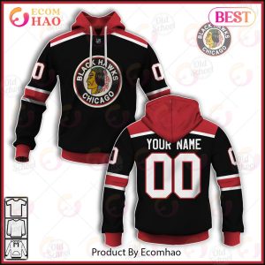NHL Chicago Blackhawks Reverse Retro Alternate Jersey – Personalize Your Own New & Retro Sports Jerseys 3D Hoodie