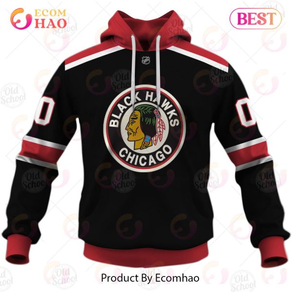 NHL Chicago Blackhawks Reverse Retro Alternate Jersey – Personalize Your Own New & Retro Sports Jerseys 3D Hoodie