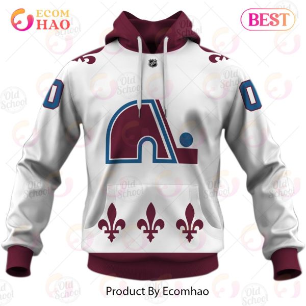 NHL Colorado Avalanche Reverse Retro Alternate Jersey – Personalize Your Own New & Retro Sports Jerseys 3D Hoodie