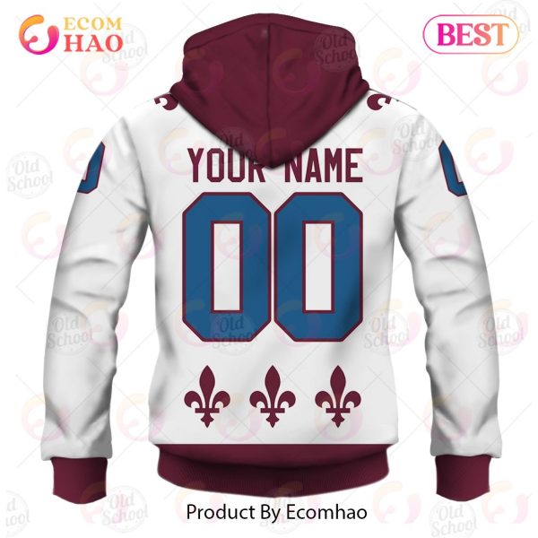 NHL Colorado Avalanche Reverse Retro Alternate Jersey – Personalize Your Own New & Retro Sports Jerseys 3D Hoodie