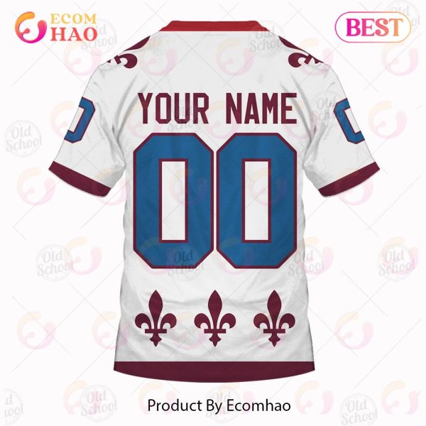 BEST NHL Colorado Avalanche Special Reverse Retro Redesign 3D Hoodie