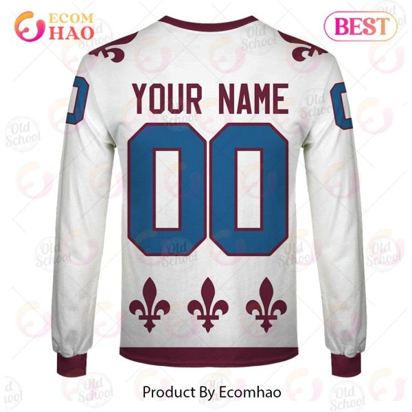 NHL Colorado Avalanche Reverse Retro Alternate Jersey – Personalize Your Own New & Retro Sports Jerseys 3D Hoodie