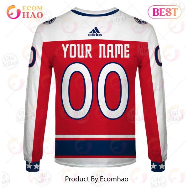 NHL Columbus Blue Jackets Reverse Retro Alternate Jersey – Personalize Your Own New & Retro Sports Jerseys 3D Hoodie