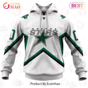 NHL Dallas Stars Reverse Retro Alternate Jersey – Personalize Your Own New & Retro Sports Jerseys 3D Hoodie