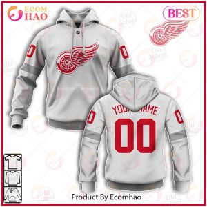 NHL Detroit Red Wings Reverse Retro Alternate Jersey – Personalize Your Own New & Retro Sports Jerseys 3D Hoodie