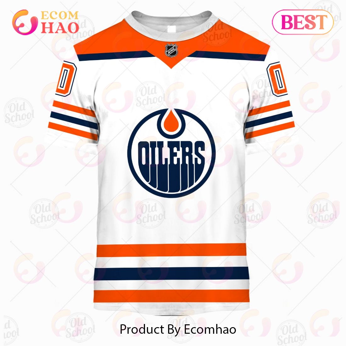 Edmonton Oilers Reverse Retro Kits 2022 Personalized Hoodie in