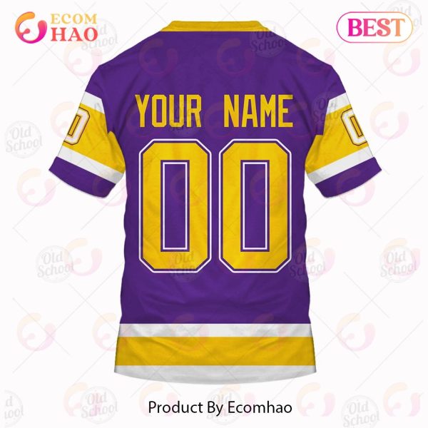 NHL Los Angeles Kings Reverse Retro Alternate Jersey – Personalize Your Own New & Retro Sports Jerseys 3D Hoodie