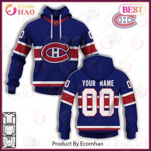 NHL Montreal Canadiens Reverse Retro Alternate Jersey – Personalize Your Own New & Retro Sports Jerseys 3D Hoodie