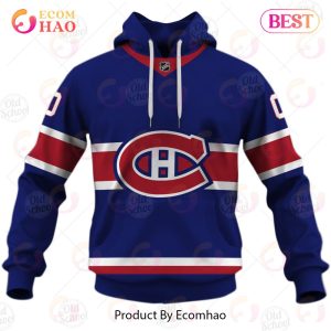 NHL Montreal Canadiens Reverse Retro Alternate Jersey – Personalize Your Own New & Retro Sports Jerseys 3D Hoodie