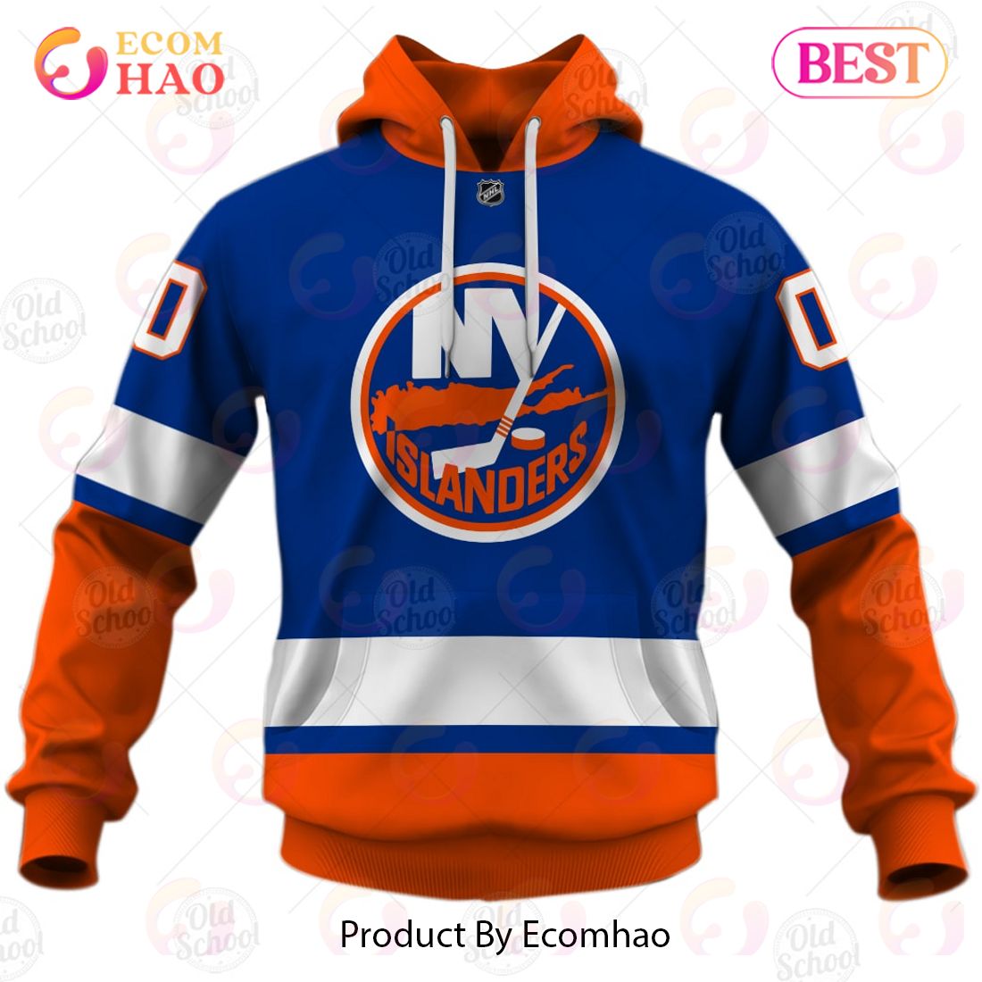 NHL New York Islanders Reverse Retro Alternate Jersey – Personalize Your Own New & Retro Sports Jerseys 3D Hoodie