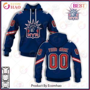 NHL New York Rangers Reverse Retro Alternate Jersey – Personalize Your Own New & Retro Sports Jerseys 3D Hoodie