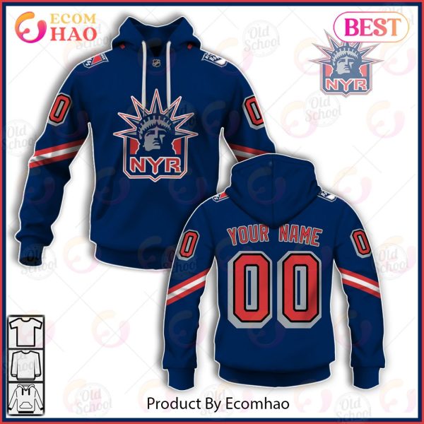 NHL New York Rangers Reverse Retro Alternate Jersey – Personalize Your Own New & Retro Sports Jerseys 3D Hoodie