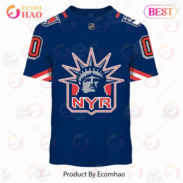 NHL New York Rangers Reverse Retro Alternate Jersey – Personalize Your Own New & Retro Sports Jerseys 3D Hoodie