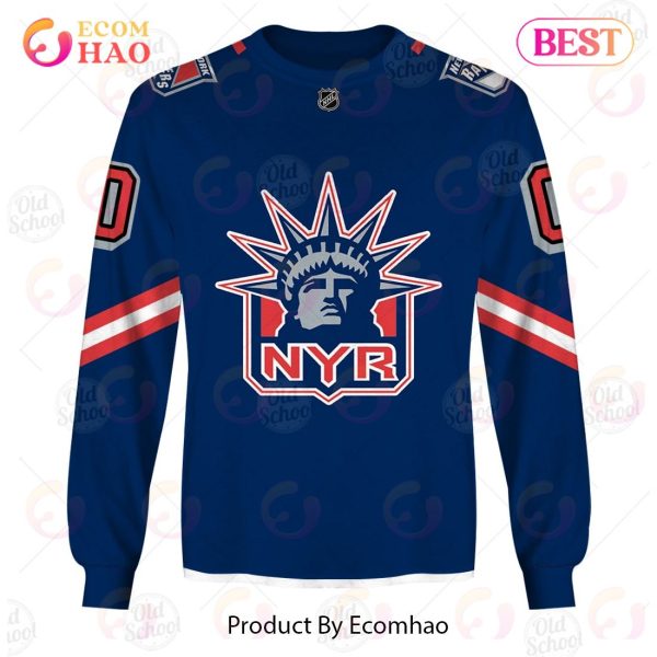NHL New York Rangers Reverse Retro Alternate Jersey – Personalize Your Own New & Retro Sports Jerseys 3D Hoodie