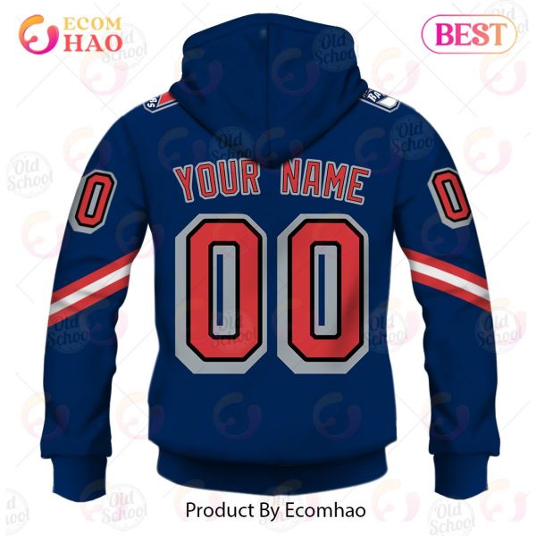 NHL New York Rangers Reverse Retro Alternate Jersey – Personalize Your Own New & Retro Sports Jerseys 3D Hoodie