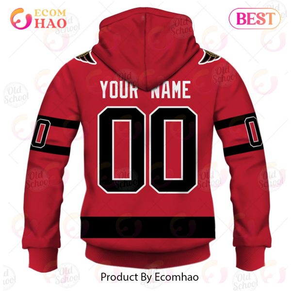 NHL Ottawa Senators Reverse Retro Alternate Jersey – Personalize Your Own New & Retro Sports Jerseys 3D Hoodie