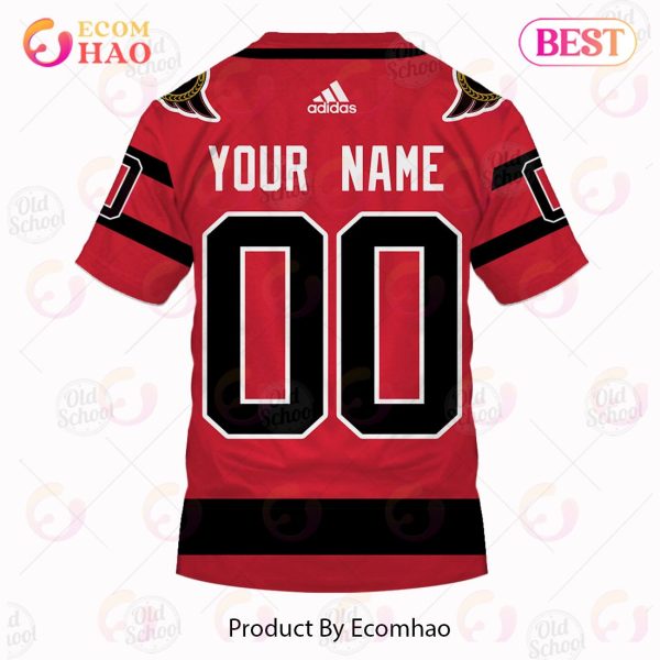NHL Ottawa Senators Reverse Retro Alternate Jersey – Personalize Your Own New & Retro Sports Jerseys 3D Hoodie