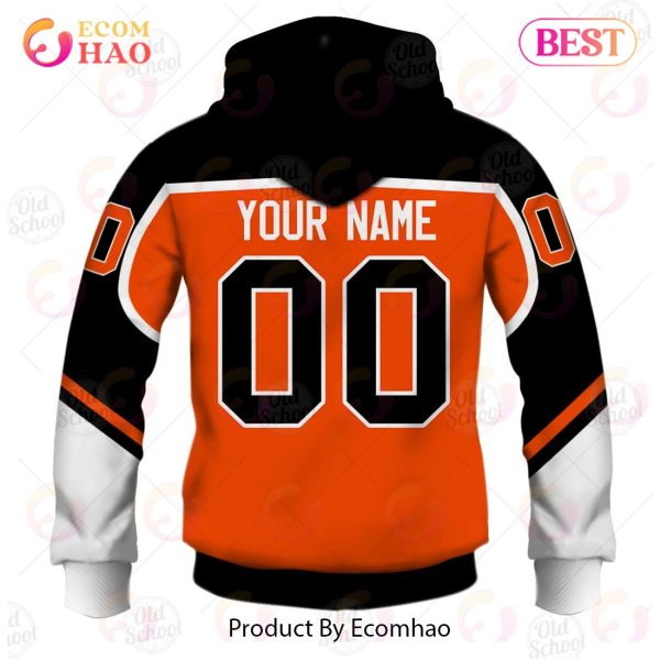 NHL Philadelphia Flyer Reverse Retro Alternate Jersey – Personalize Your Own New & Retro Sports Jerseys 3D Hoodie