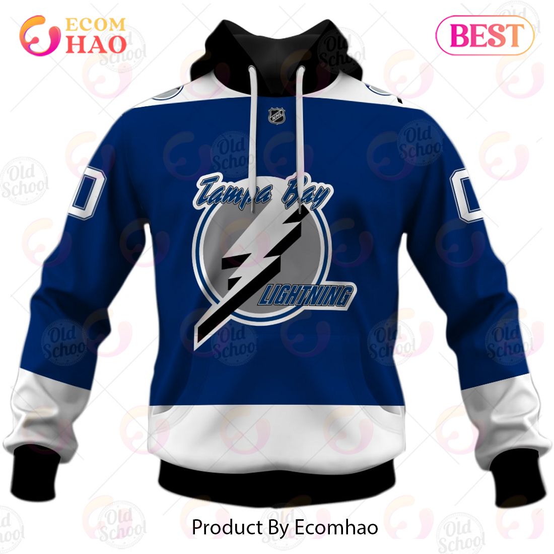 NHL Tampa Bay Lightning Reverse Retro 2223 Style Hoodie 3D