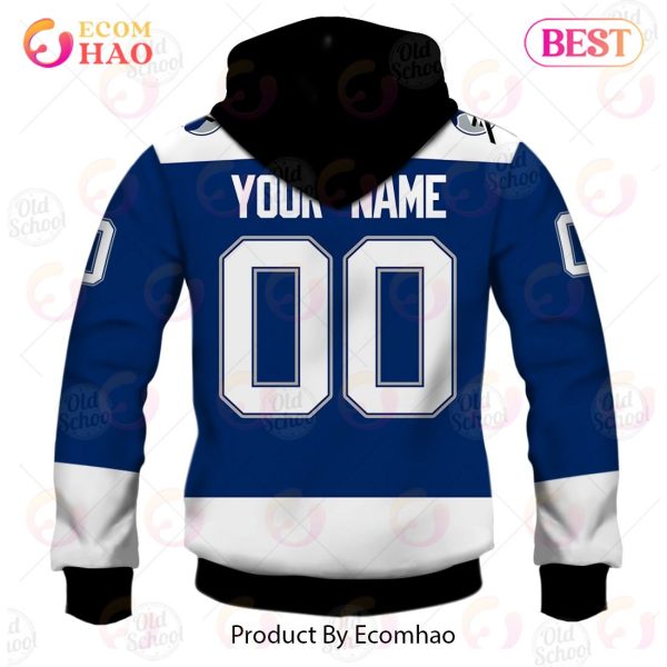 NHL Tampa Bay Lightning Reverse Retro Alternate Jersey – Personalize Your Own New & Retro Sports Jerseys 3D Hoodie
