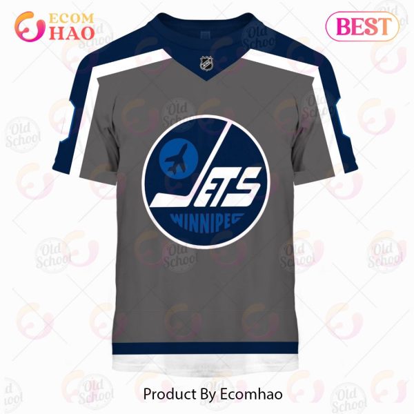 NHL Winnipeg Jets Reverse Retro Alternate Jersey – Personalize Your Own New & Retro Sports Jerseys 3D Hoodie