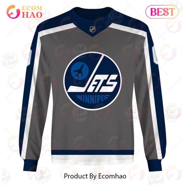 NHL Winnipeg Jets Reverse Retro Alternate Jersey – Personalize Your Own New & Retro Sports Jerseys 3D Hoodie