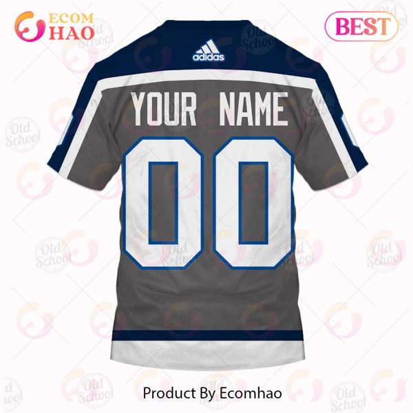 NHL Winnipeg Jets Reverse Retro Alternate Jersey – Personalize Your Own New & Retro Sports Jerseys 3D Hoodie