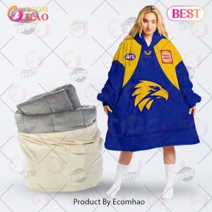 AFL Jersey West Coast Eagles Oodie Blanket Hoodie Snuggie Hoodies – Personalize Your Own New & Retro Sports Jerseys
