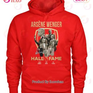 Arsene Wenger Hall Of Fame Signautre T-Shirt