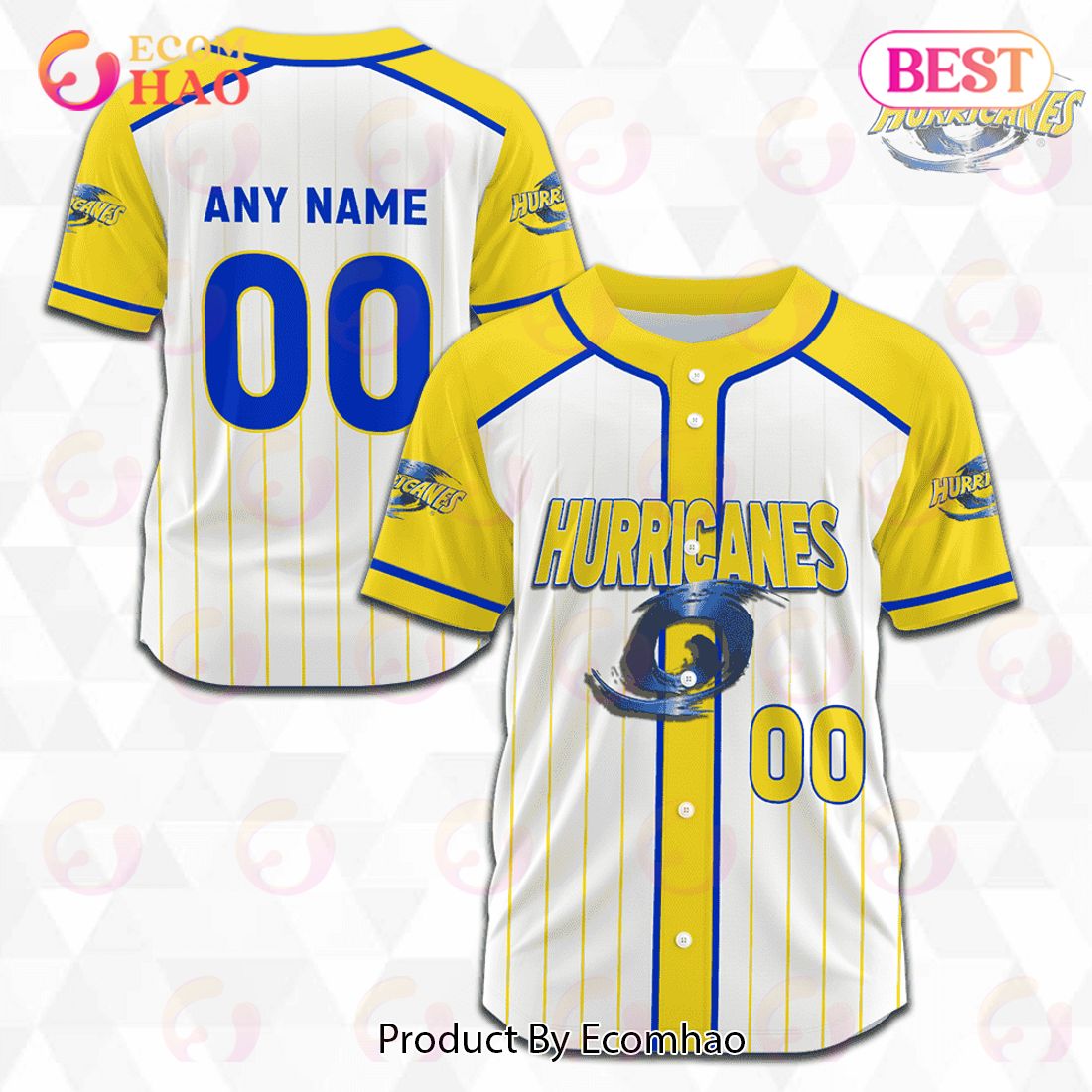 Hurricanes Super Rugby Baseball Jerseys 2023