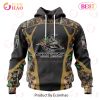 NRL Canterbury-Bankstown Bulldogs Special Camo Hunting Design 3D Hoodie