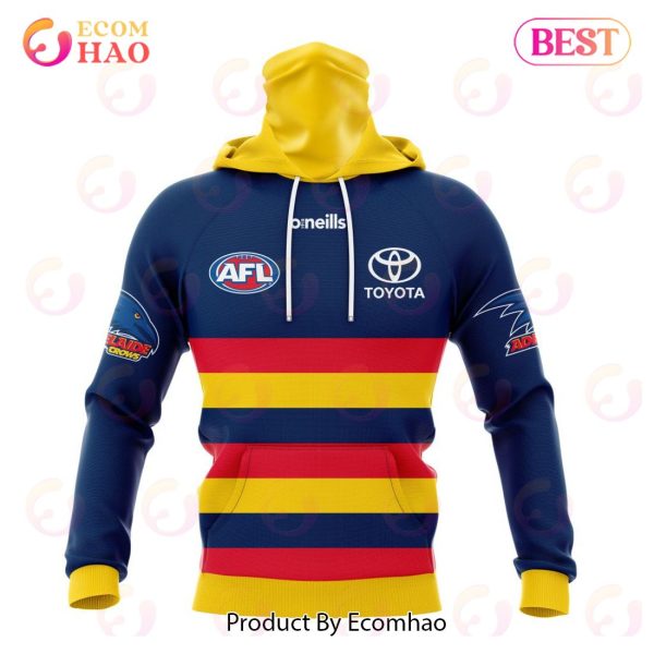 AFL Adelaide Crows Home Kits 2023 3D Hoodie