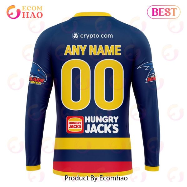AFL Adelaide Crows Home Kits 2023 3D Hoodie