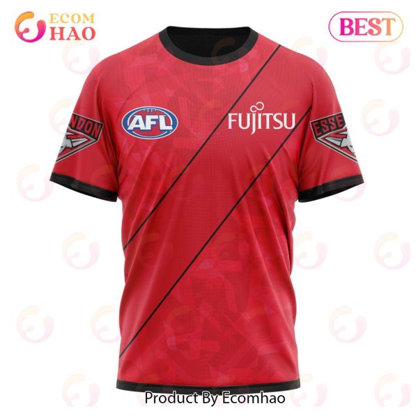 AFL Essendon Football Club Clash Kits 2023 3D Hoodie